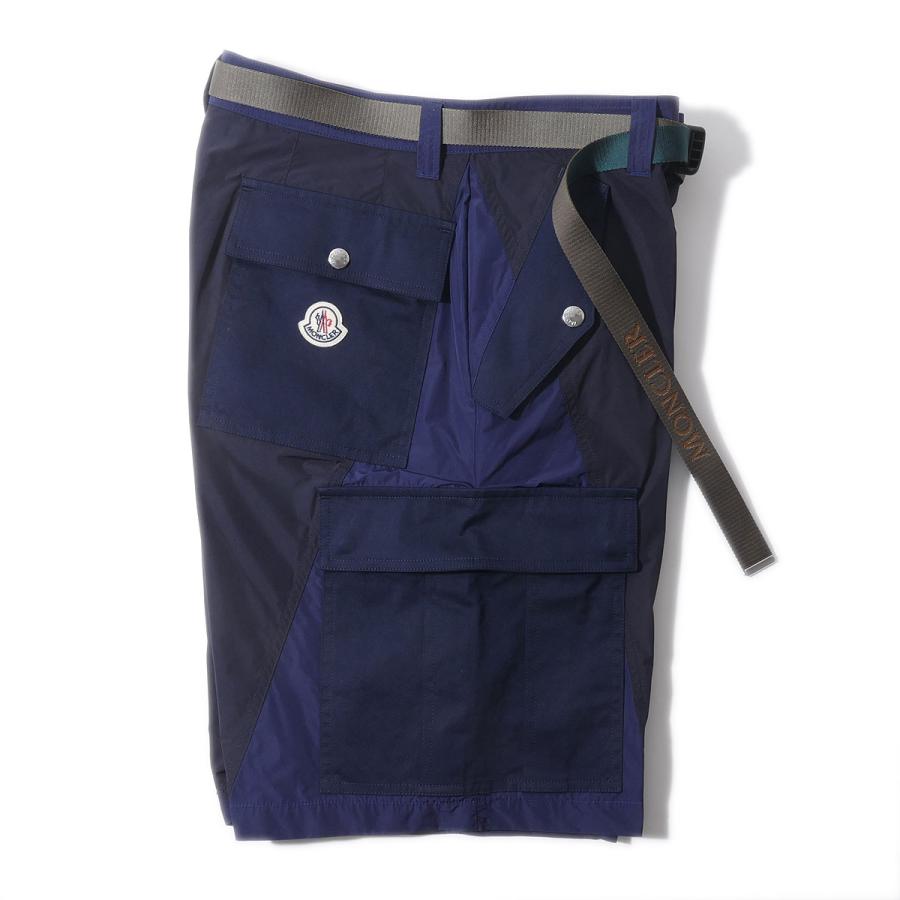MONCLER（モンクレール） カーゴショートパンツ 2B00007 750ネイビー