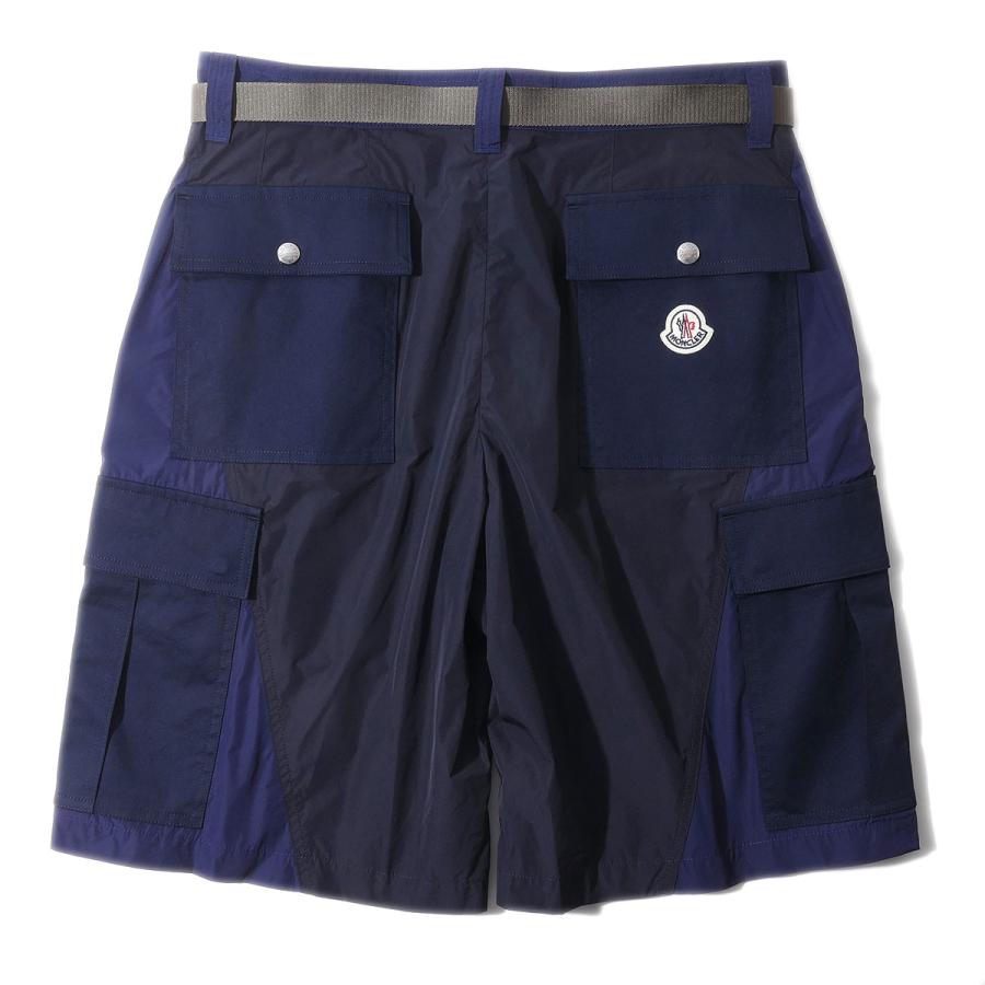 MONCLER（モンクレール） カーゴショートパンツ 2B00007 750ネイビー