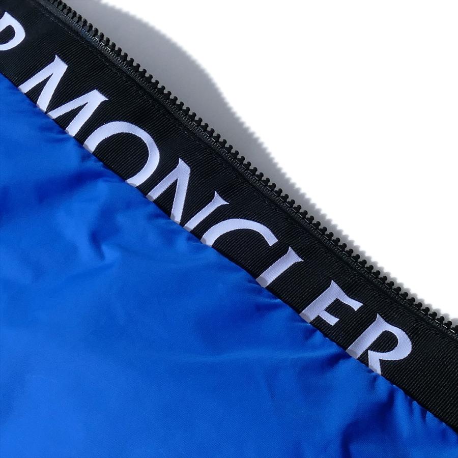 モンクレール ウインドブレーカー フーデッドジャケット JUNICHI 71Aブルー MONCLER  大きいサイズ メンズの画像