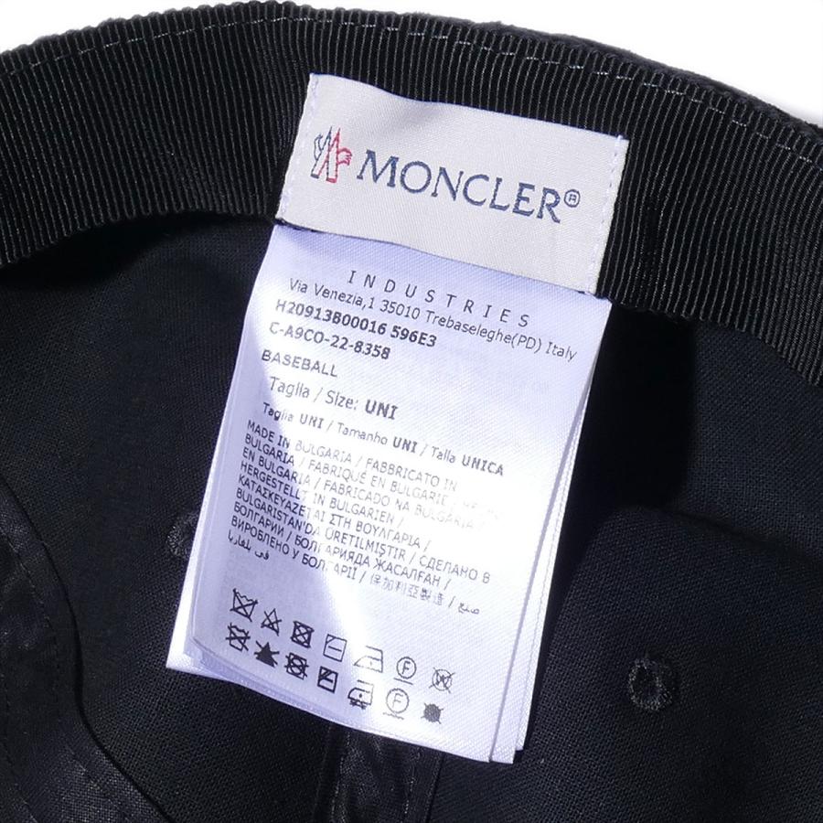 MONCLER（モンクレール） コーデュロイ ベースボールキャップ