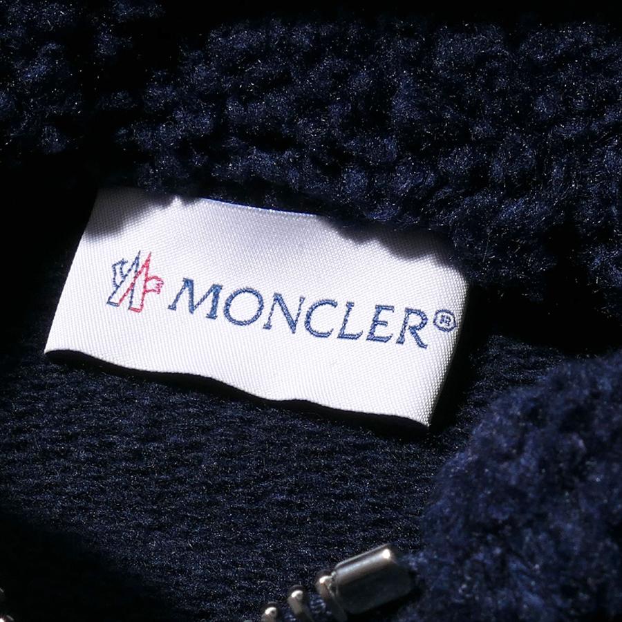 MONCLER モンクレール イタリア製ウールニットジップアップ