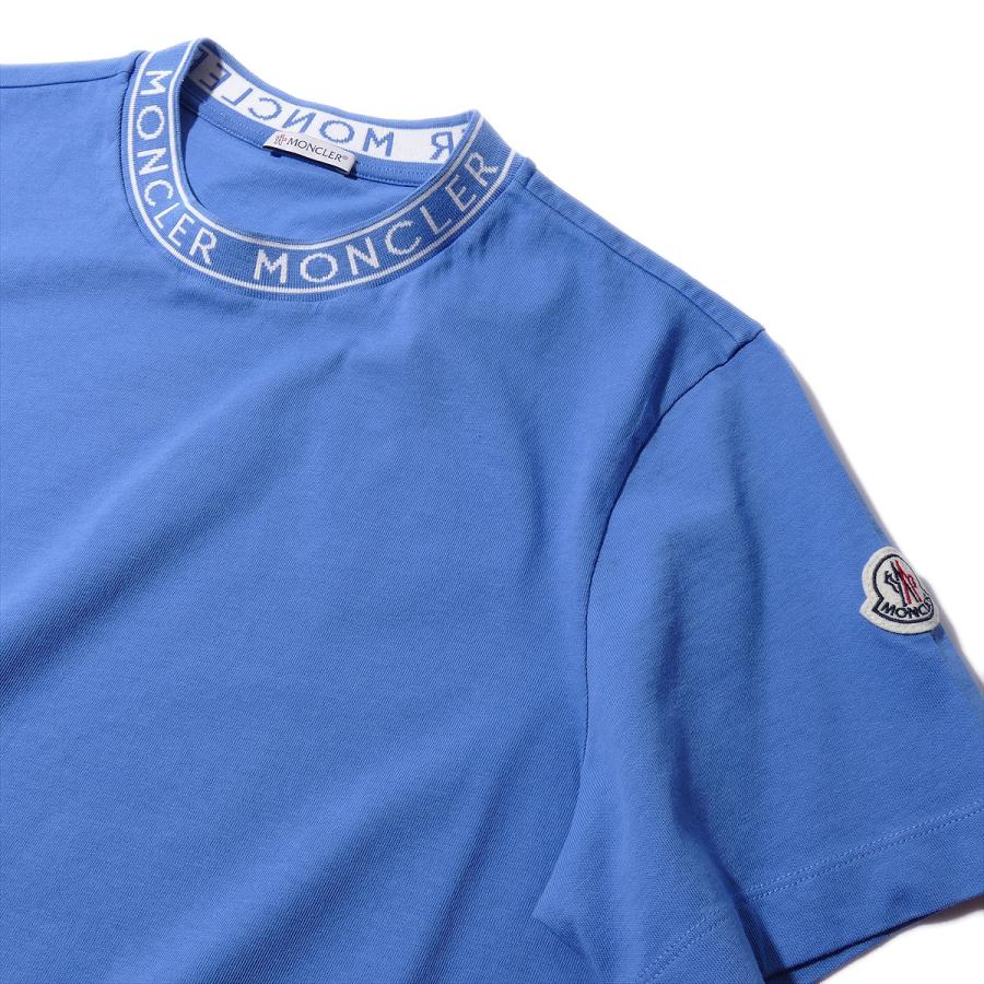2023SS Newモンクレール Tシャツ 8C00012 722ペールブルー MONCLER