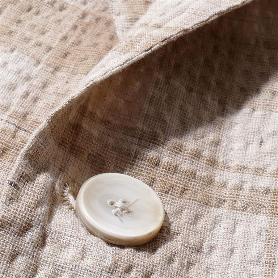 <美品>LARDINI 新ロゴ ブラウン シアサッカー ジャケット サイズ46 美品>LARDINI 新ロゴ ブラウン シアサッカー ジャケット サイズ46