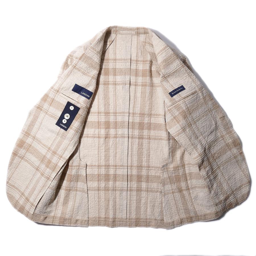 2023SS ラルディーニ 綿麻シアサッカージャケット LARDINI JACKETS ADVANCE 2023年春夏新作 EP6000AV_EPAD60505_150BE｜modaonline1｜05