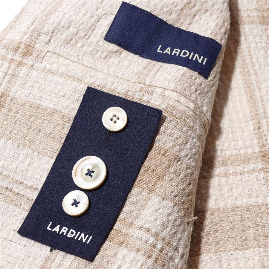 LARDINI（ラルディーニ） 綿麻シアサッカージャケット LARDINI JACKETS