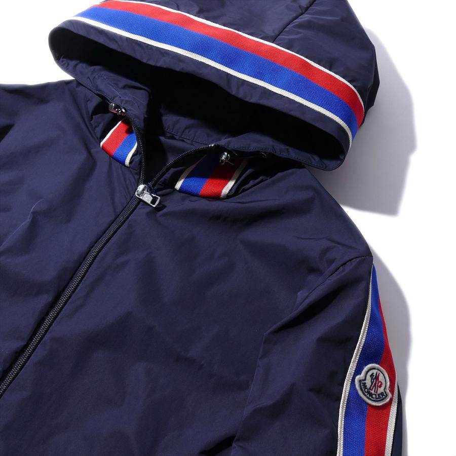 モンクレール フーデッドジャケット RUKBAT 74Sネイビー MONCLER メンズの画像