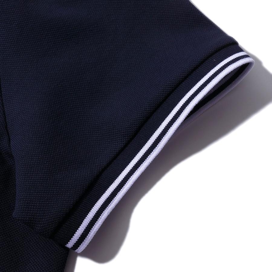 MONCLER ネイビー メンズポロシャツLサイズ MONCLER モンクレール ポロシャツ メンズ 8a70300-84556-999