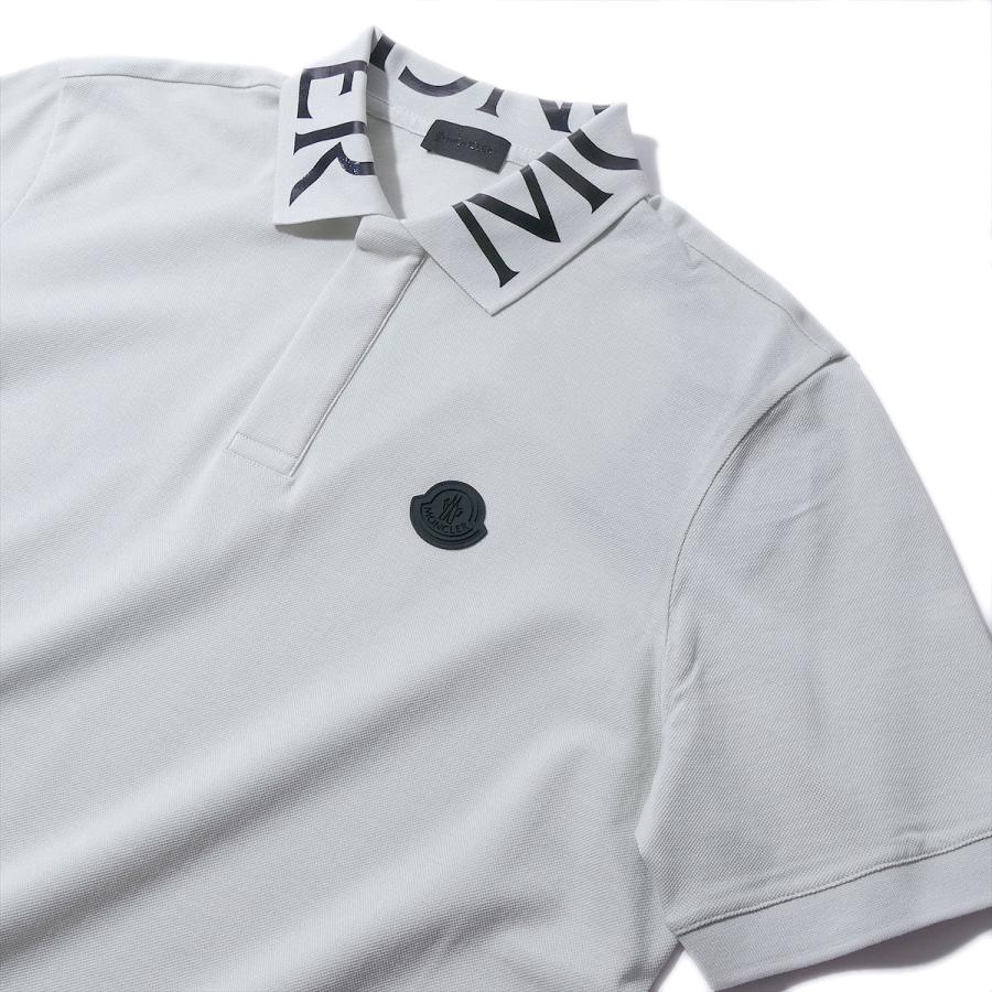 MONCLER（モンクレール） ポロシャツ 8A00004 91Rパーチメント メンズ