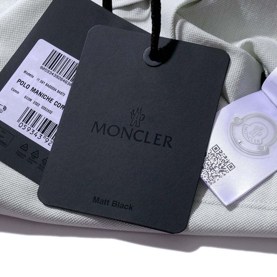 【美品送料無料】モンクレール MONCLERポロシャツ パーチメント MONCLER（モンクレール） MONCLER Matt Black マットブラック