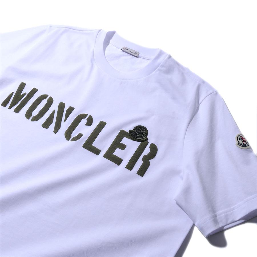 2023SS NEWモンクレール Tシャツ 8C00029 002オフホワイト MONCLER