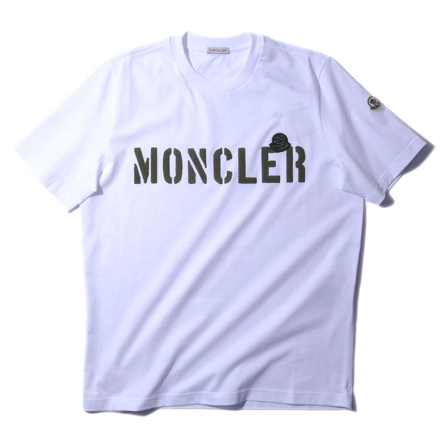 2023SS NEWモンクレール Tシャツ 8C00029 002オフホワイト MONCLER