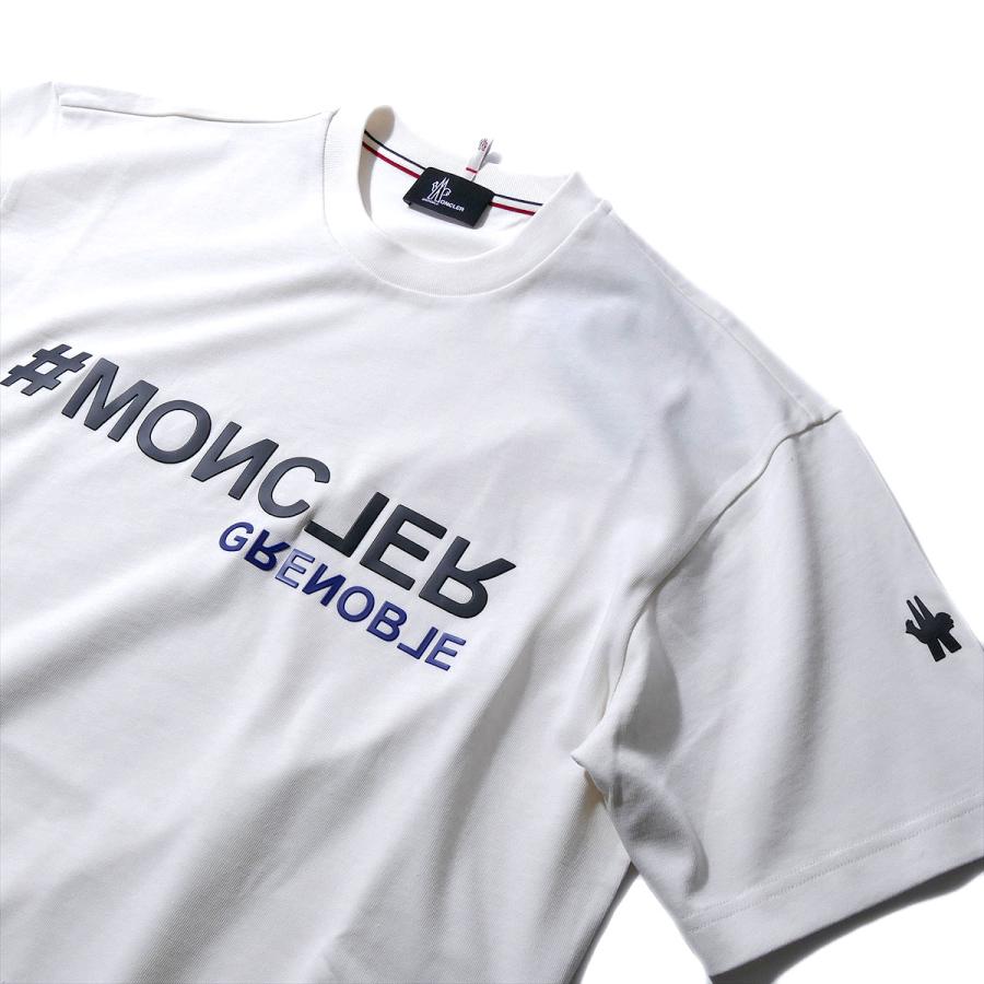2023SS NEWモンクレールグルノーブル Tシャツ 8C00005 042オフホワイト