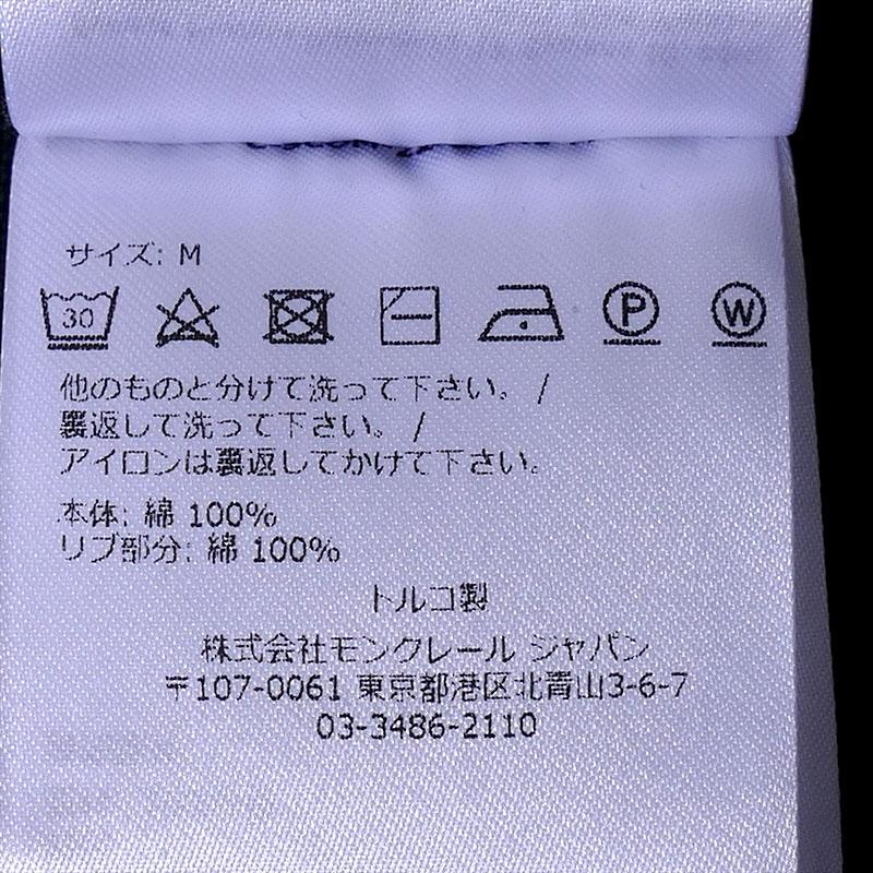 モンクレール 鹿の子 ポロシャツ8A70300 77Xネイビー MONCLER 半袖 大きいサイズ メンズ  ハイ ブランド ギフトの画像