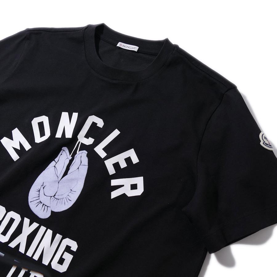 【極美品】 【24年モデル】MONCLERモンクレール半袖Tシャツ黒M MONCLER モンクレール Tシャツ レディース 8C00009 829HP 半袖