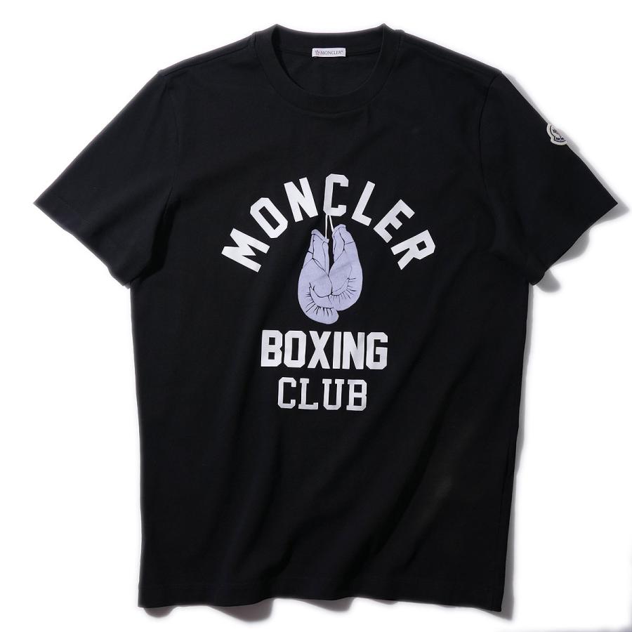 MONCLER モンクレール Tシャツ 8C00020 999ブラック メンズ 半袖