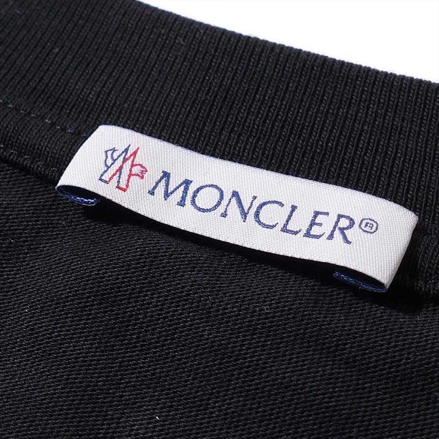 MONCLER モンクレール Tシャツ 8C00020 999ブラック メンズ 半袖