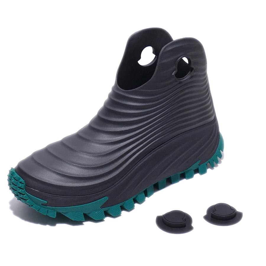 MONCLER ACQUA HIGH EUR40 新品 Moncler - Acqua High Knitted and Recycled-EVA Boots - Black