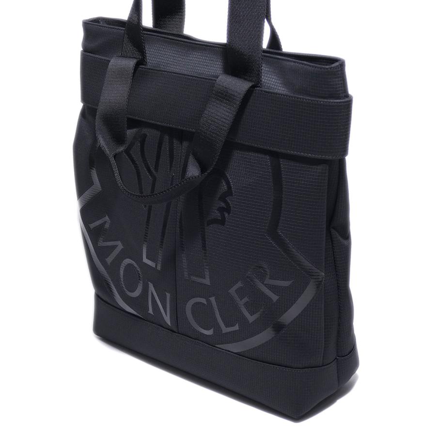 モンクレール MONCLER トートバッグ ブラック　イタリア製 MONCLER モンクレール イタリア製 トートバッグ CUT TOTE SMALL