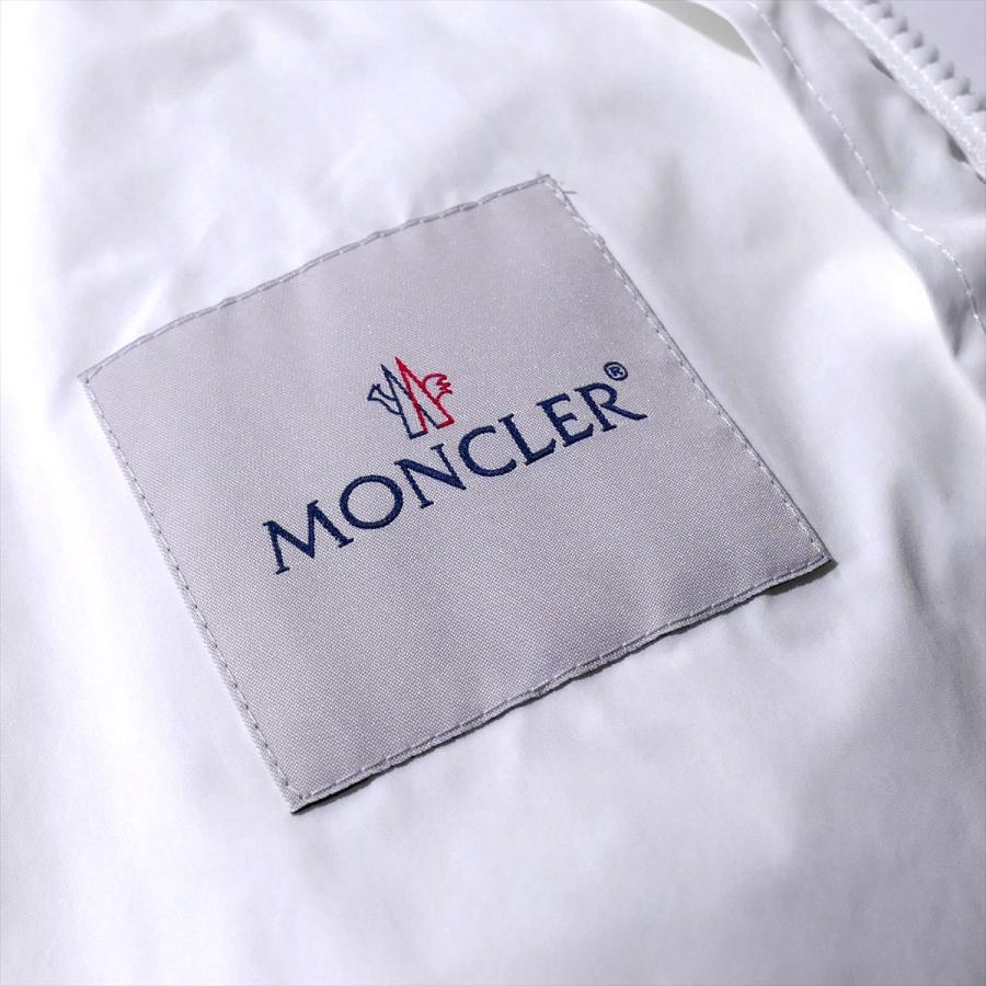 モンクレール ウインドブレーカー MIRA 034ホワイト MONCLER 薄手 パーカー ジャケット メンズの画像
