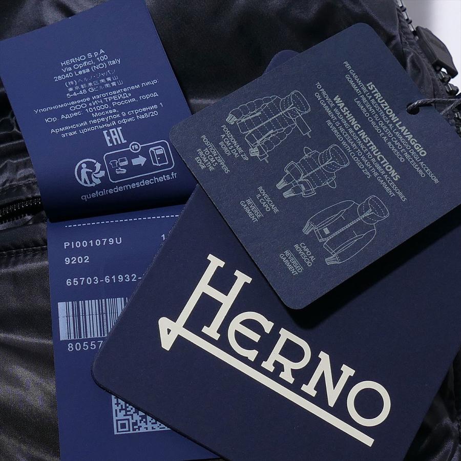 HERNO（ヘルノ） ダウンジャケット PI001079U 12220 9202ネイビー系