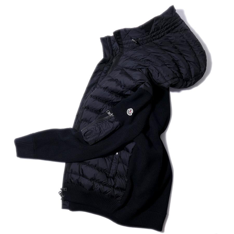 MONCLER（モンクレール） カーディガン 9B50800 999ブラック ニット
