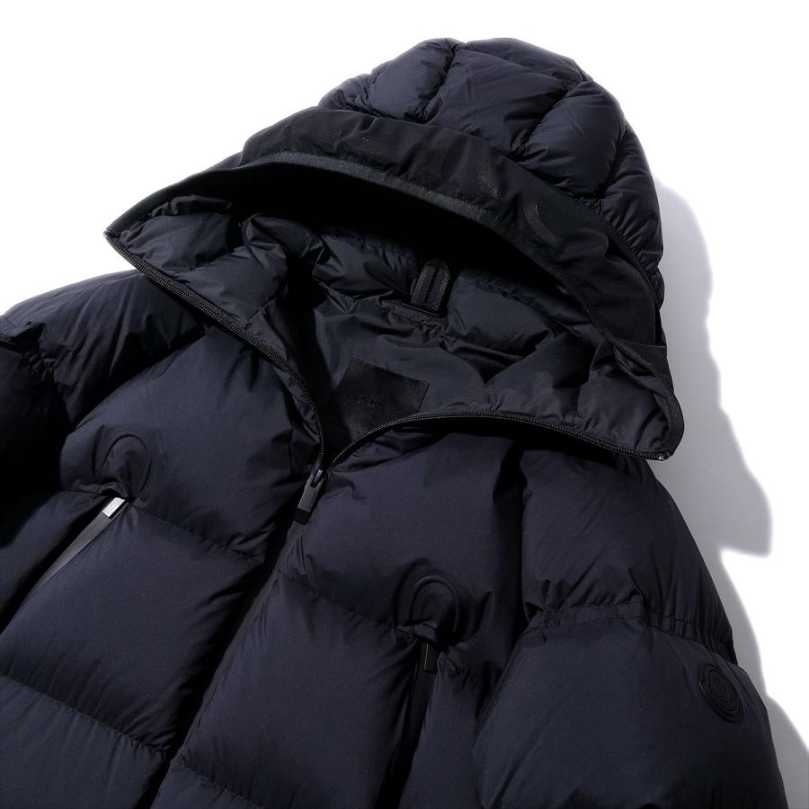 MONCLER モンクレール ロングダウンジャケット EXE 999ブラック MONCLER モンクレール ロングダウンジャケット EXE 999ブラック