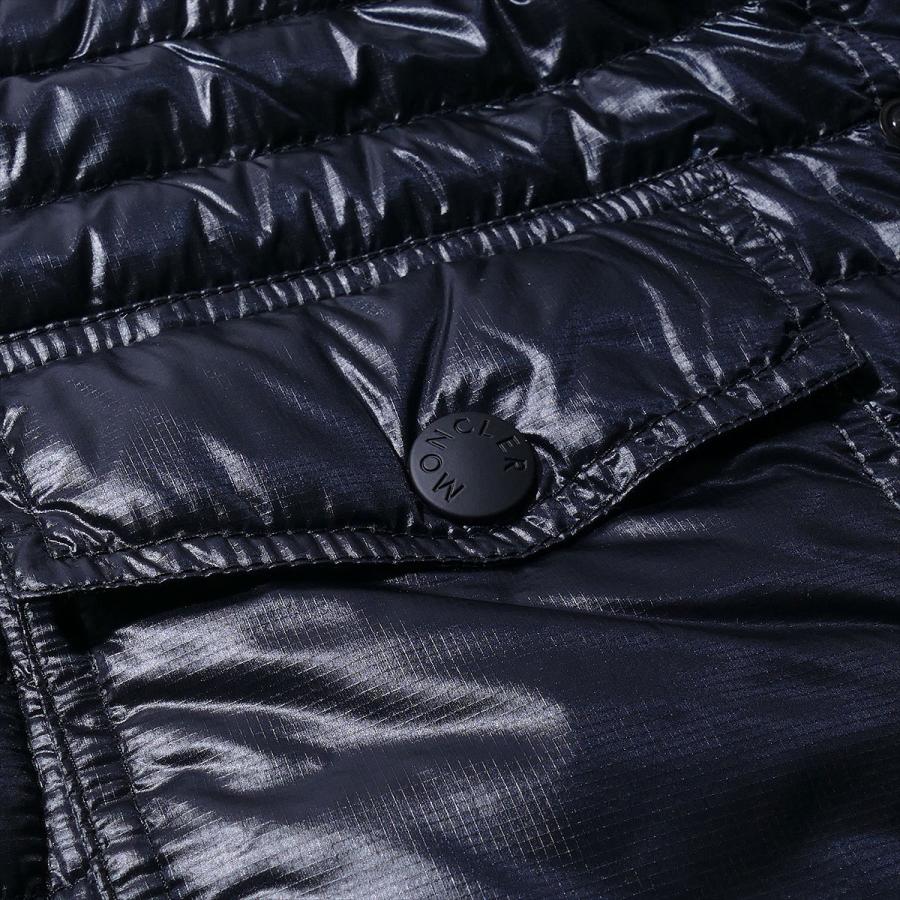 モンクレールグルノーブル ダウンベスト OLLON 999ブラック MONCLER メンズの画像