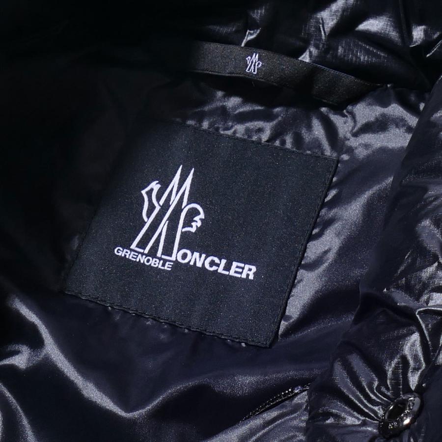 モンクレールグルノーブル ダウンベスト OLLON 999ブラック MONCLER メンズの画像