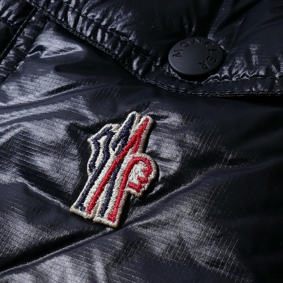 モンクレールグルノーブル ダウンベスト OLLON 999ブラック MONCLER メンズの画像
