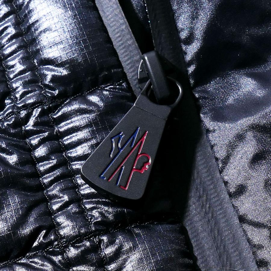 モンクレールグルノーブル ダウンベスト OLLON 999ブラック MONCLER メンズの画像