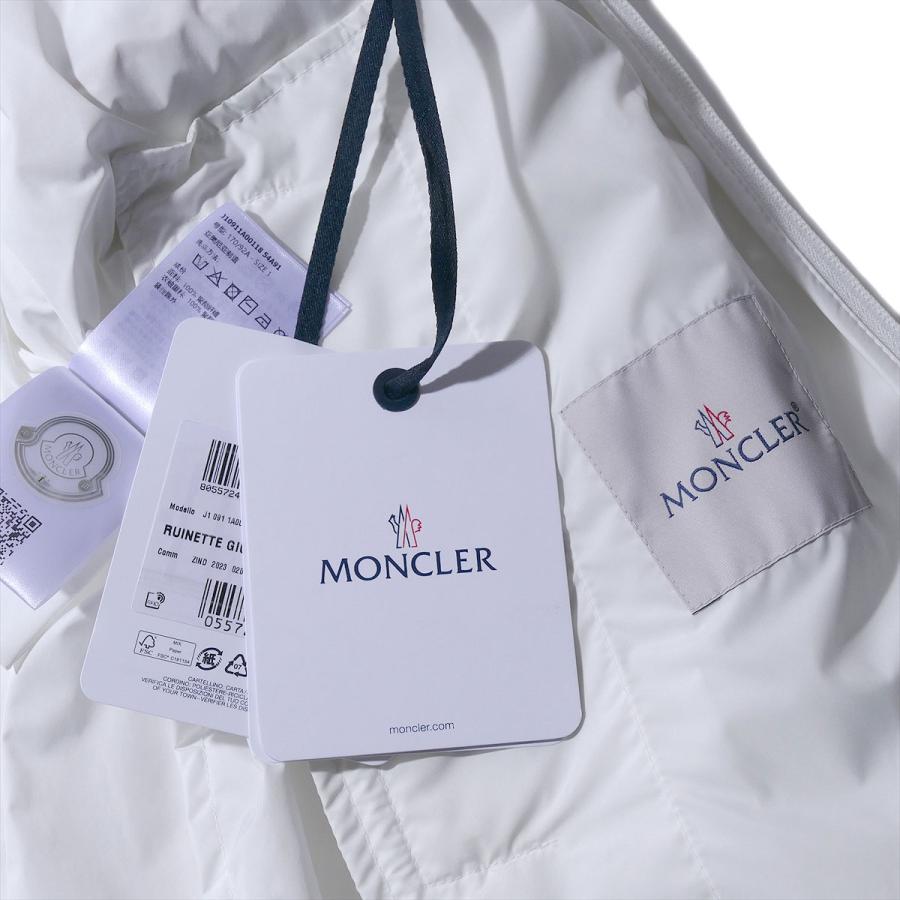 モンクレール ウインドブレーカー RUINETTE 034ホワイト MONCLER メンズの画像