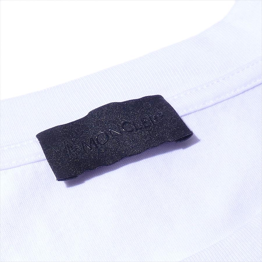 MONCLER モンクレール Tシャツ 8C00028 001ホワイト メンズ 半袖