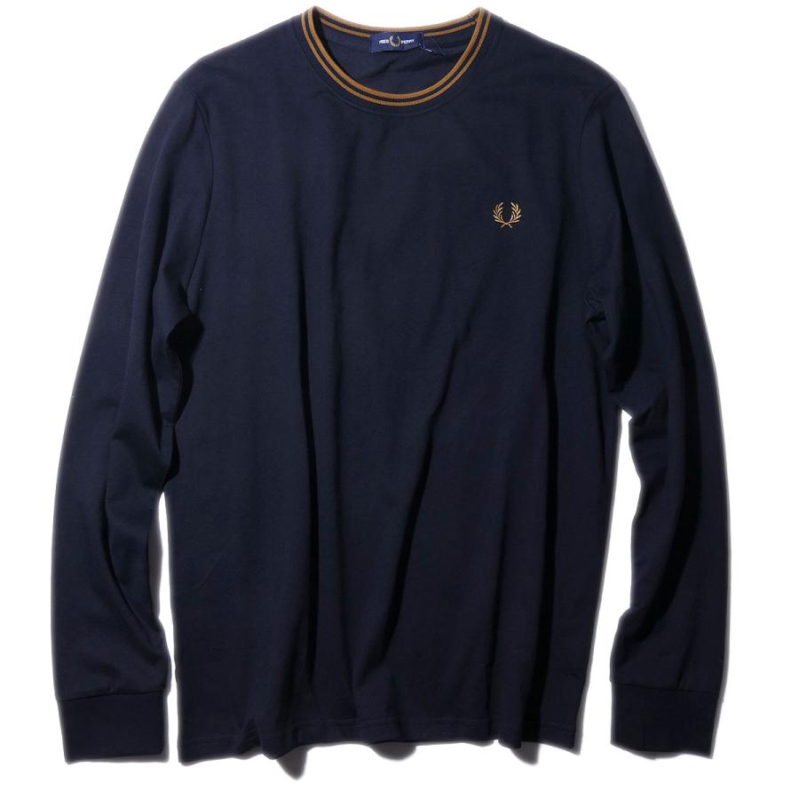 2024SS フレッドペリー ロングスリーブTシャツ M9602 M68 2024SS フレッドペリー ロングスリーブTシャツ M9602 M68