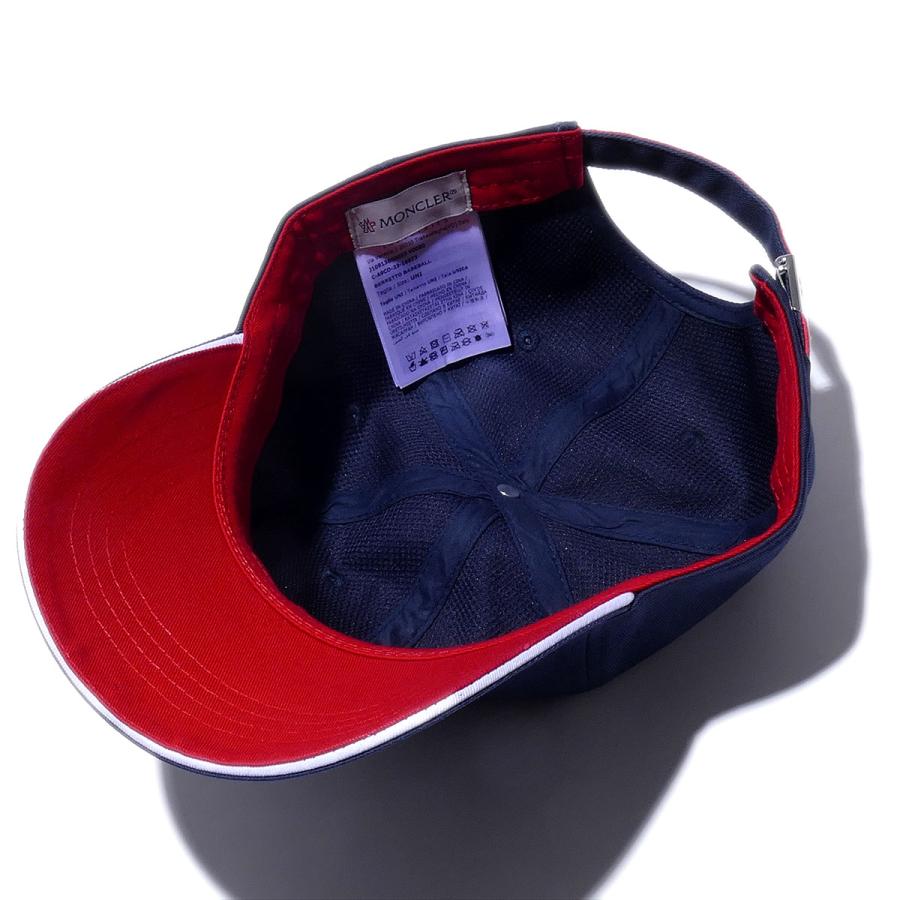 【新品正規品】 MONCLER ベースボールキャップ ブルー 楽天市場】MONCLER モンクレール Baseball Cap ベースボール