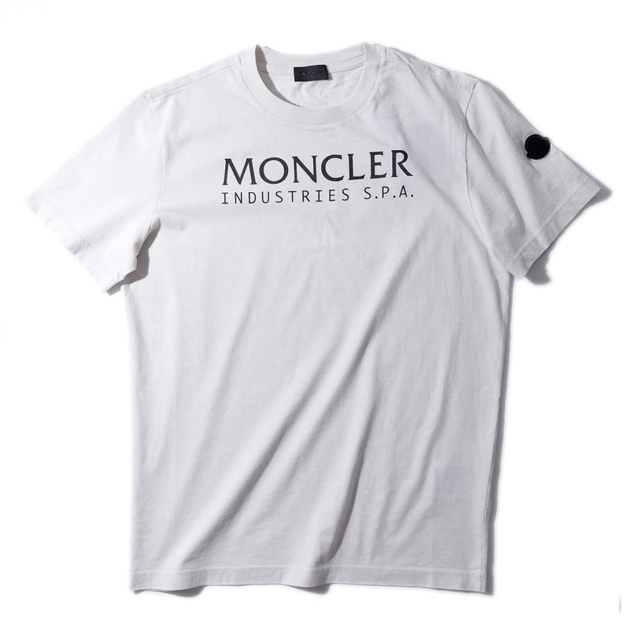 MONCLER（モンクレール） Tシャツ 8C00014 90Dアイスグレー メンズ