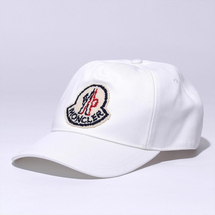 MONCLER（モンクレール） ベースボールキャップ 3B00014 034ホワイト