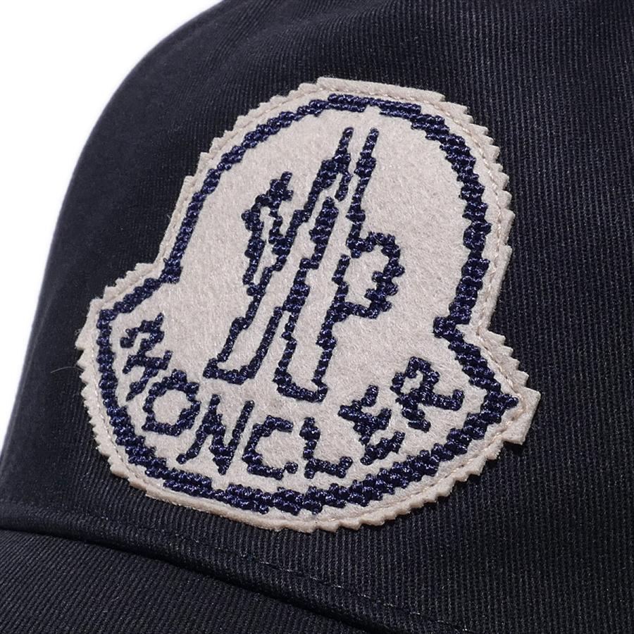 MONCLER（モンクレール） ベースボールキャップ 3B00014 999ブラック