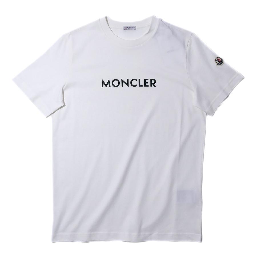 MONCLER モンクレール Tシャツ 8C00034 032ホワイト メンズ 半袖