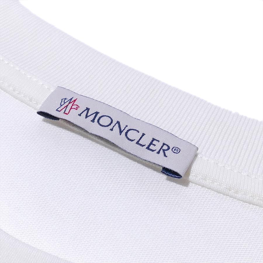 MONCLER（モンクレール） Tシャツ 8C00034 032ホワイト メンズ 半袖