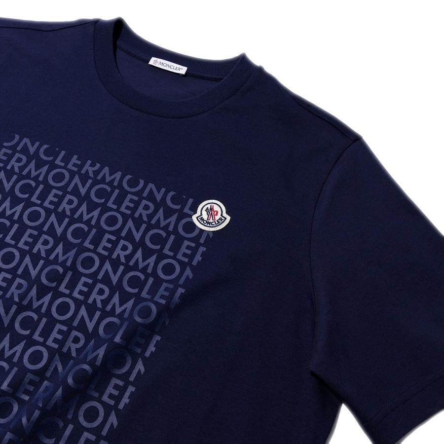 MONCLER モンクレール Tシャツ 8C00035 780ネイビー メンズ 半袖 