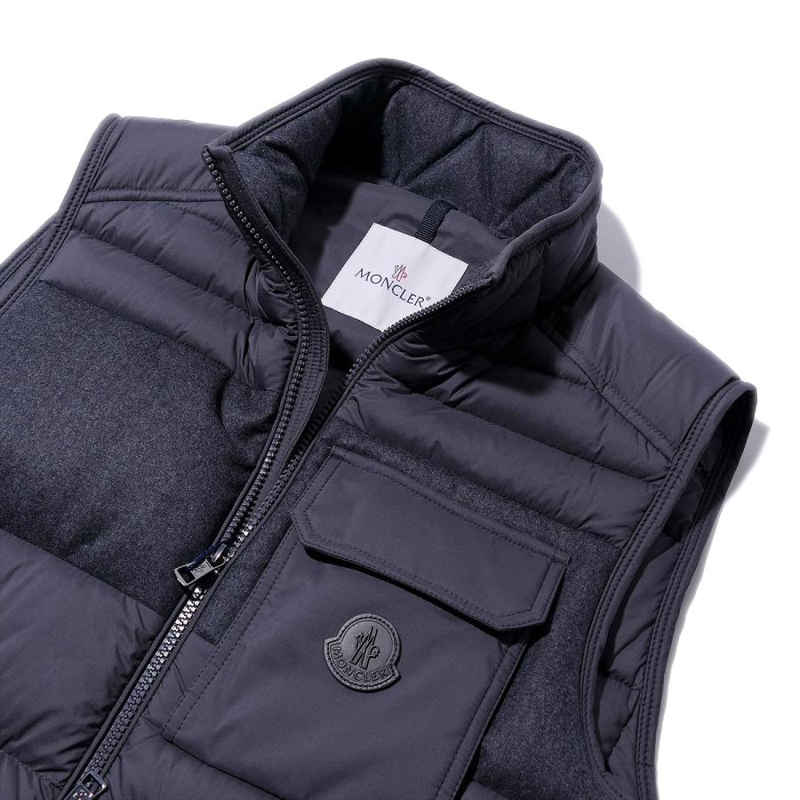 MONCLER モンクレール ダウンベスト ESTAGNOUS 927グレー メンズ MONCLER モンクレール ダウンベスト ESTAGNOUS 927グレー メンズ