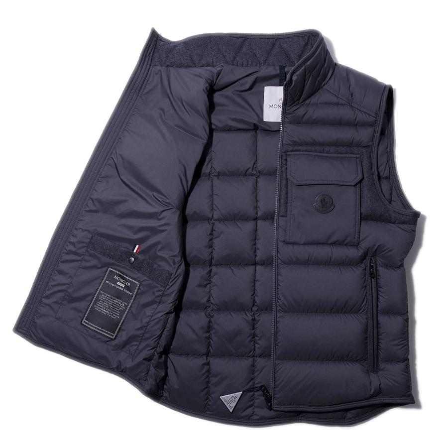 MONCLER モンクレール ダウンベスト ESTAGNOUS 927グレー メンズ MONCLER モンクレール ダウンベスト ESTAGNOUS 927グレー メンズ