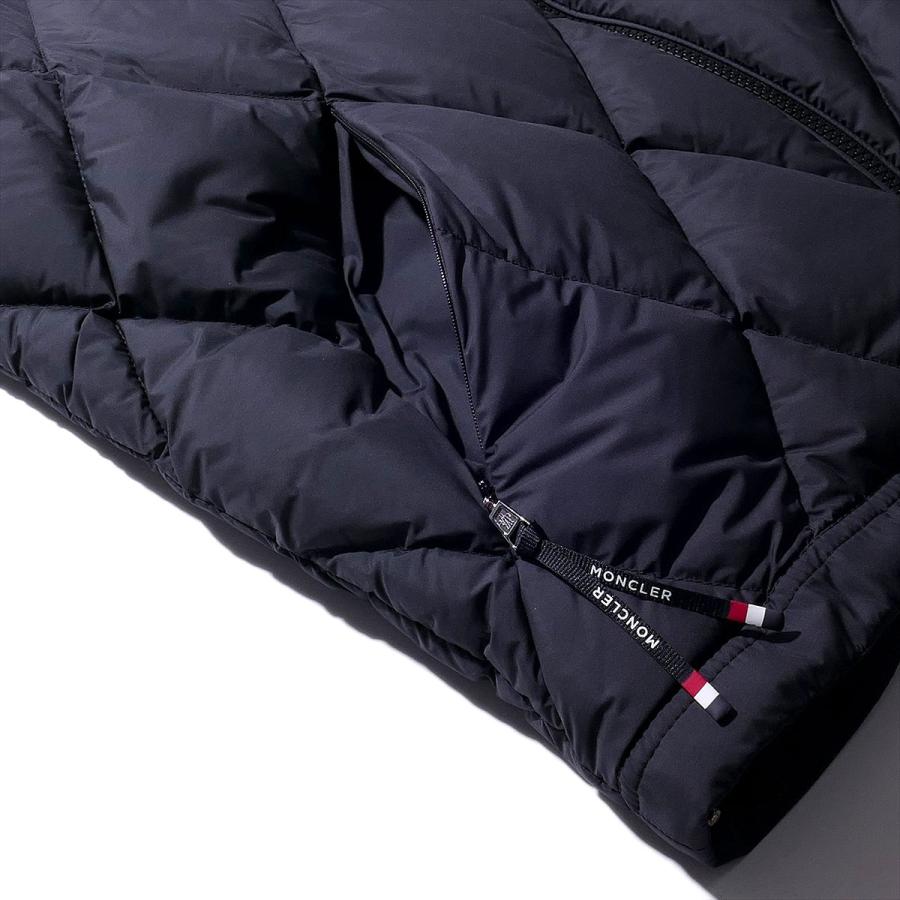 MONCLER（モンクレール） ダウンベスト AROULA 999ブラック メンズ