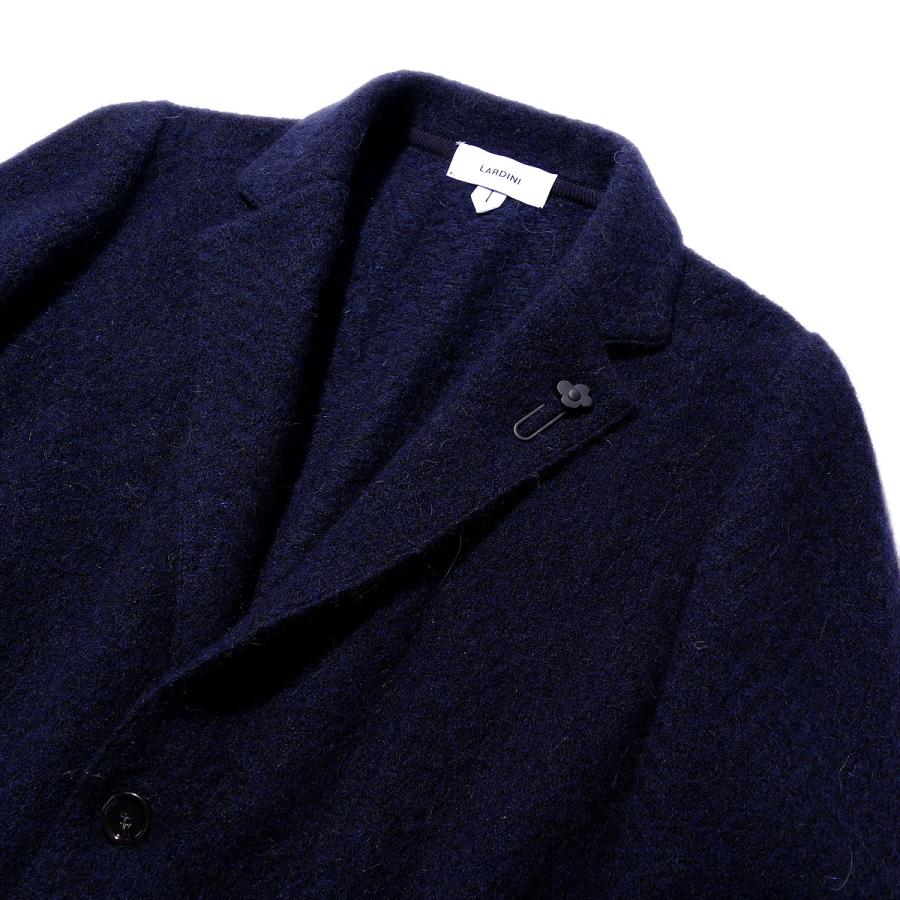 LARDINI ラルディーニ アルパカ混 ニットジャケット IVLJM70 LARDINI ラルディーニ アルパカ混 ニットジャケット IVLJM70
