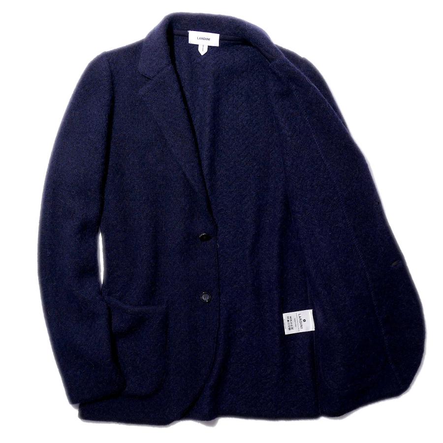 LARDINI ラルディーニ アルパカ混 ニットジャケット IVLJM70 LARDINI ラルディーニ アルパカ混 ニットジャケット IVLJM70