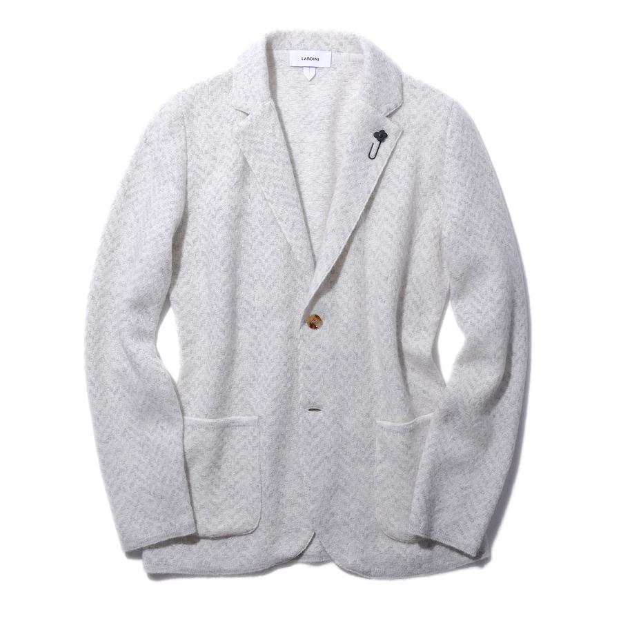 LARDINI〈ラルディーニ〉Men's アルパカ混ニットジャケット