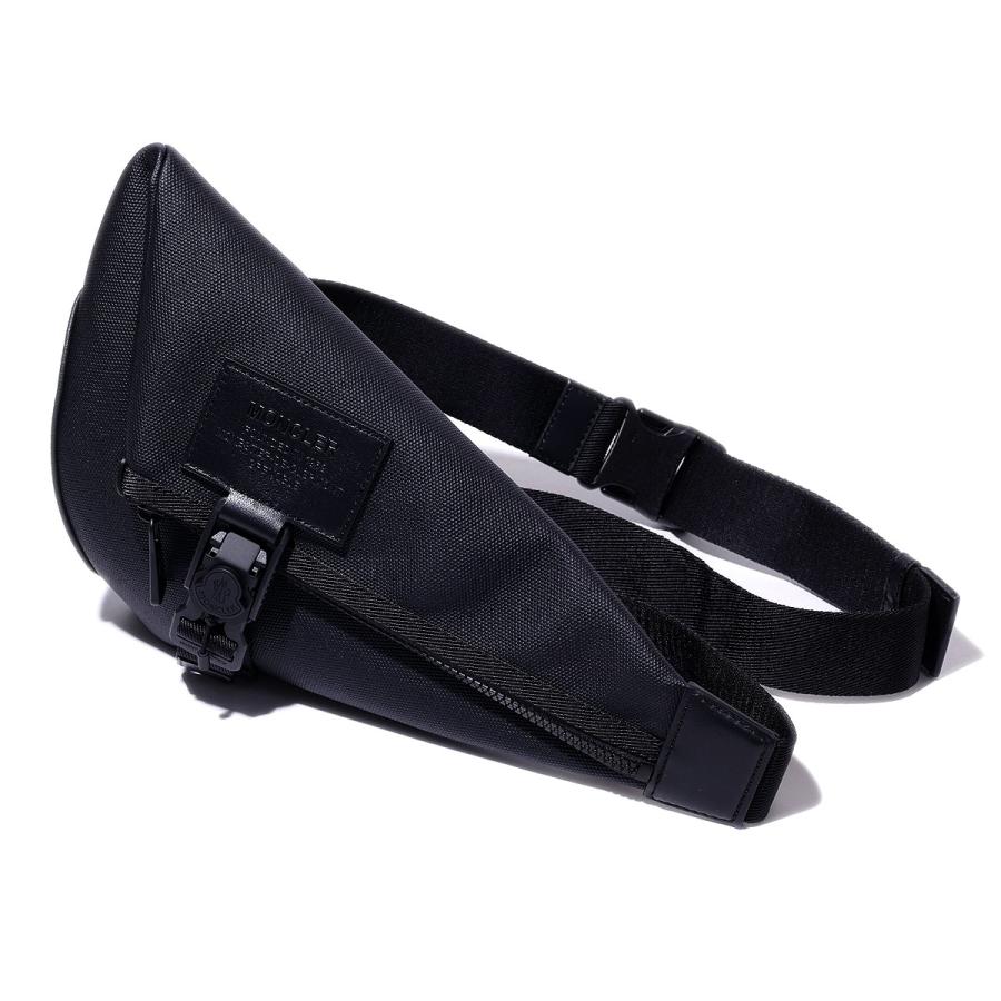 MONCLER（モンクレール） NAKOA TRIANGLE クロスボディバッグ 999ブラック ブランド ギフト ショルダーバッグ[time ...