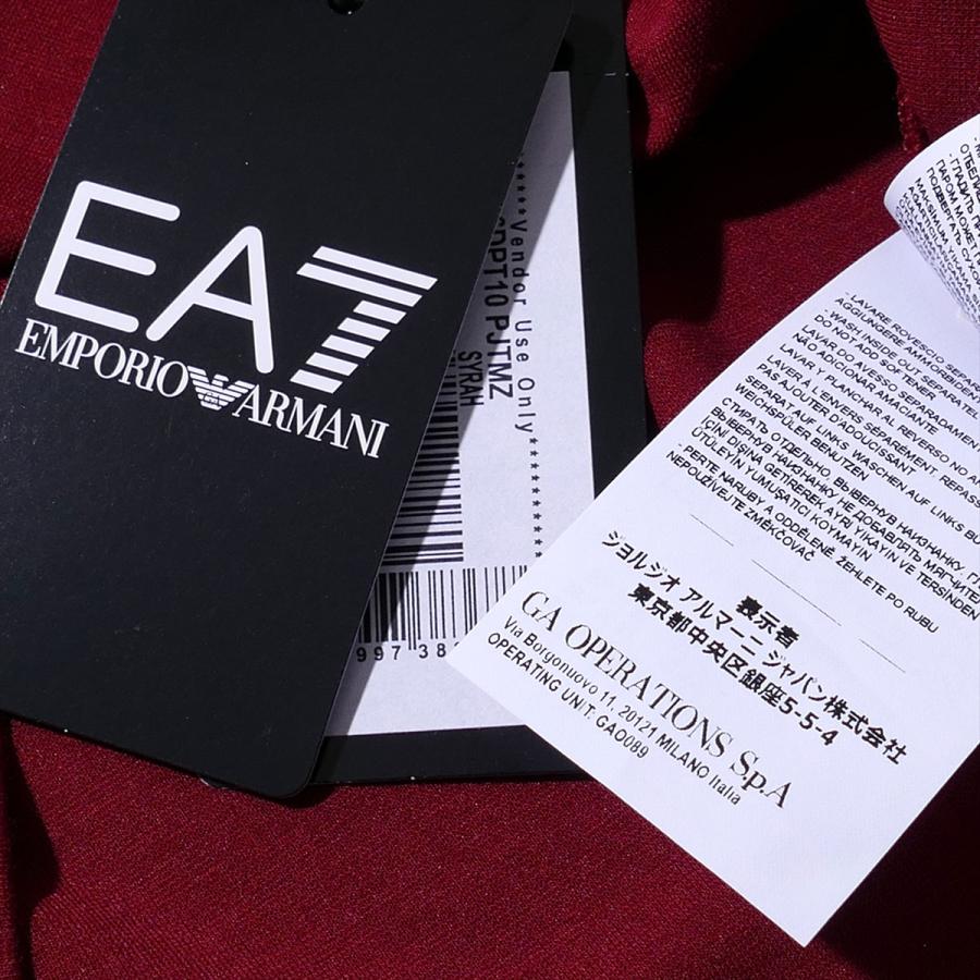 EA7 Tシャツ 6DPT10 1496レッド エンポリオ アルマーニ メンズ