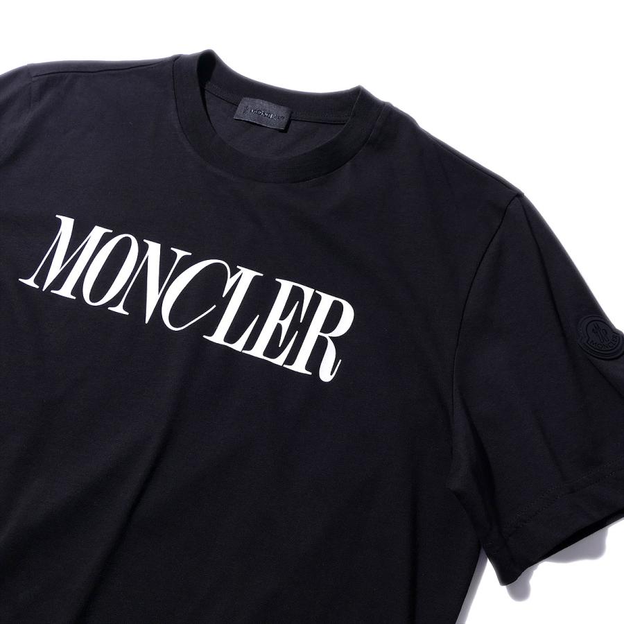 MONCLER（モンクレール） Tシャツ 8C00031 999ブラック メンズ 半袖 