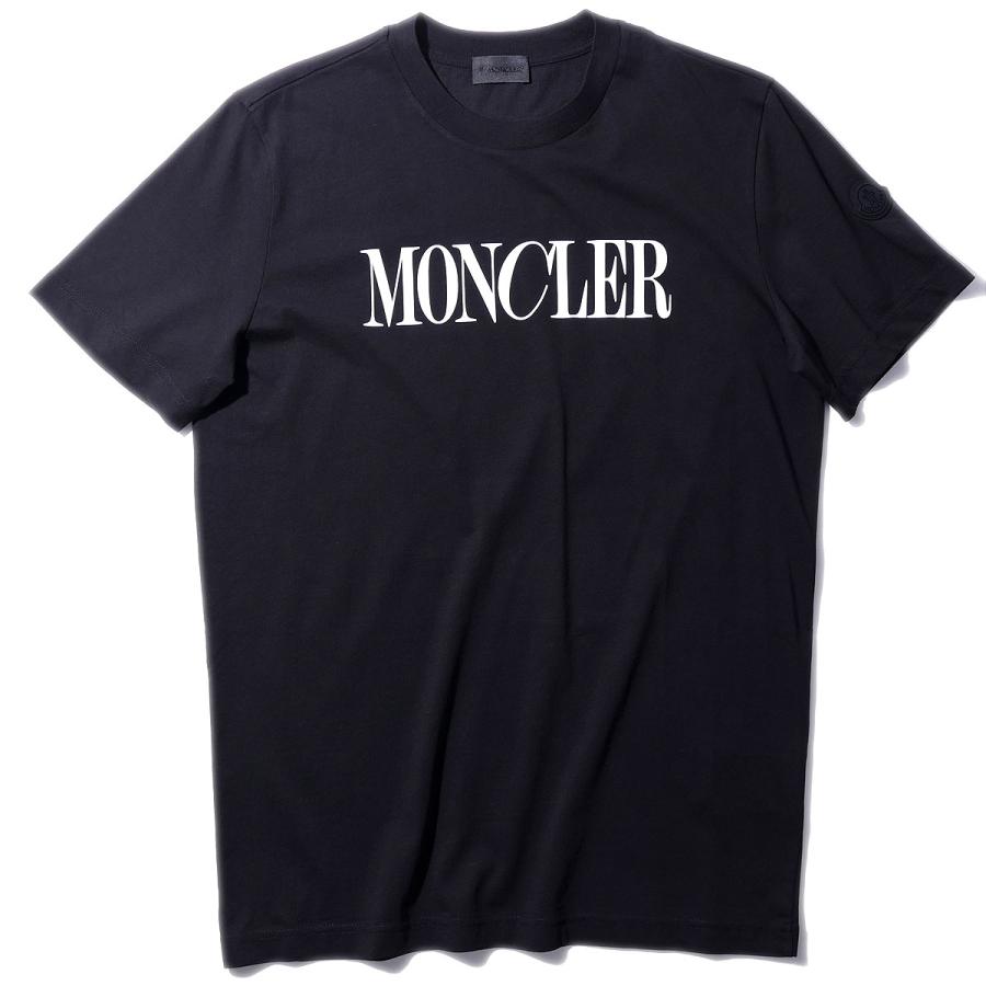 MONCLER（モンクレール） Tシャツ 8C00031 999ブラック メンズ 半袖 